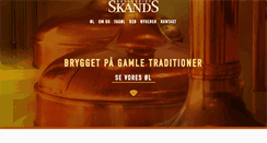 Desktop Screenshot of bryggeriet-skands.dk